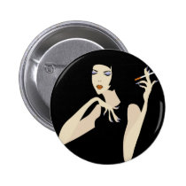 Smoking Woman buttons