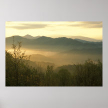Smoky Mountain Sunrise Posters