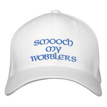 SMOOCH MY WOBBLERS EMBROIDERED HAT