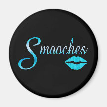 Smooches Refrigerator Magnet