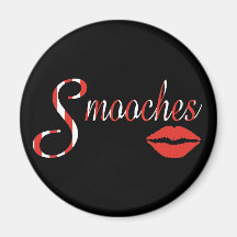 Smooches Refrigerator Magnet
