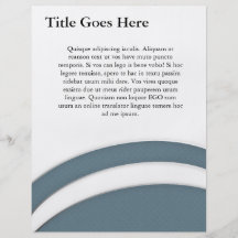 Smooth Curves Personalized Flyer