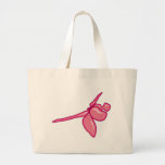 Smooth Fuschia Dragonfly Bag