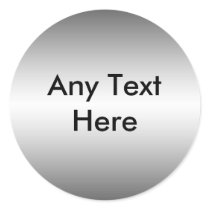 Smooth Metal Look Sticker