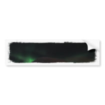 Smudge of Northern Lights Bumper Stickers