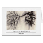 Smudged Pinecone Cards