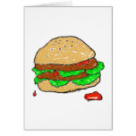 Smudgy Burger Cards