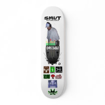SMUT SKATEBOARDS - DJ CHRIS DIABLO - COLLECTORS ED