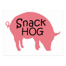 SnackHog Postcard