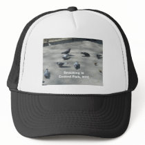Snacking in Central Park, NYC Hat