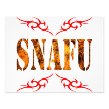 SNAFU CUSTOM INVITATION