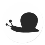 snail icon stickers