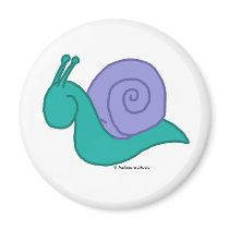 Snail Refrigerator Magnets