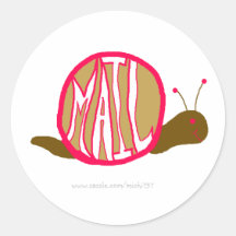 Snail Mail Stickies Sticker