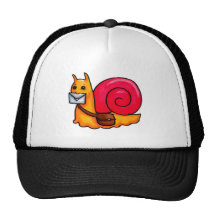 Snail mail trucker hats