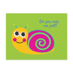 Snail Post Card postcards