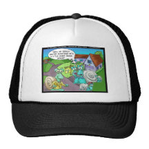 Snail Real Estate Sales Funny Gifts & Collectibles Mesh Hats