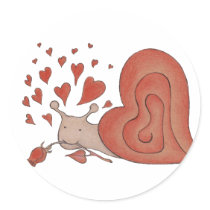 Snail stickers