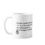 snail teeth mug