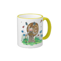 Snail with a Stick Coffee Mugs