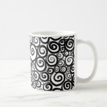 Snails BW Mug Caneca