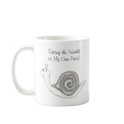 Snail's Pace Mug by IArtist40