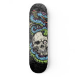 Snak Skull Tattoo skateboards