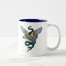 Snake and Eagle Mugs