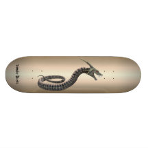 Snake Bite Custom Skate Deck Branded