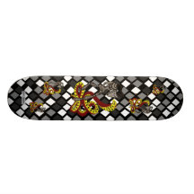 Snake Charmer  (The Serpent & The Robot) Skate Boards