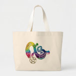 Snake Charming Witch Canvas Bag