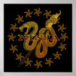 Snake Ninja 01 プリント