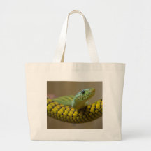 Snake Reptile Canvas Bags