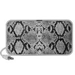 Snake skin doodle speaker