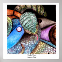 snake, "Snake Maze"Jose A. Ortiz Posters