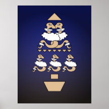 Snakes in sheeps clothing tree print