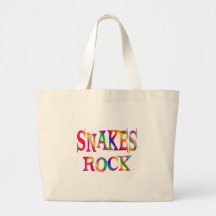 Snakes Rock Tote Bag