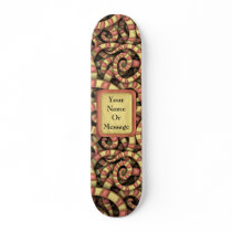 Snaky Spirals Skate Board Decks