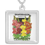 Snapdragon Vintage Seed Packet Pendant