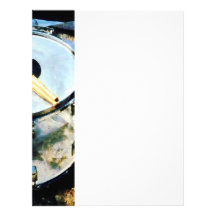 Snare Drum Letterhead Template