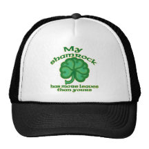 Snarky Shamrock Joke Hats