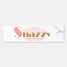 Snazzy Bumper Sticker
