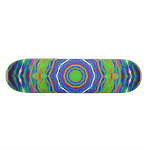 SnazzyBoardz Skateboard-Bullseye #1