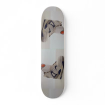 Sneaker the casual shoes for athletic person skateboard deck