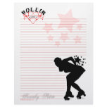 Sneaky Petite Silhouette Stationery letterhead