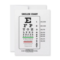 Snellen Chart (Medical Visual Acuity Testing)