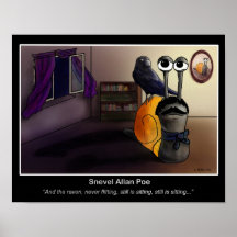 Snevel Allan Poe Poster