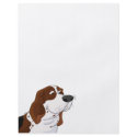 Sniffing Cartoon Basset Hound flyers