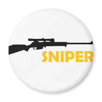 **SNIPER** FRIDGE MAGNET