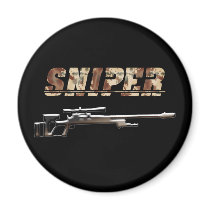 Sniper Refrigerator Magnets